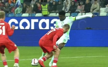 FRIENDLY: Super Eagles Stage Dramatic Comeback To Draw 3-3 With Russia
