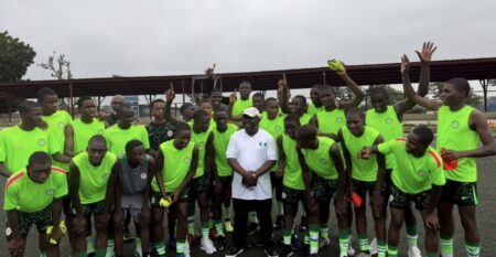 NSC Charges Golden Eaglets Ahead Of WAFU B U-17 Tourney