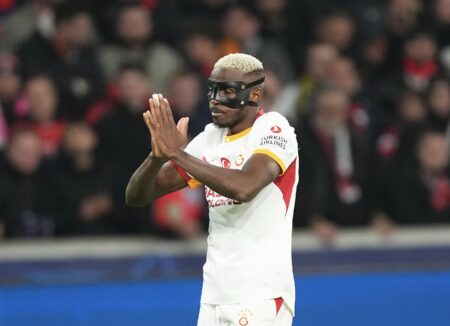 UCL: Osimhen Scores As Galatasaray Beat Lille 4-2, Como Thrash Man United 4-1