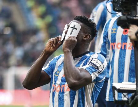 Awoniyi Scores First EPL Goal For Coventry In 3-1 Win Against Sunderland; Man City To Brighton