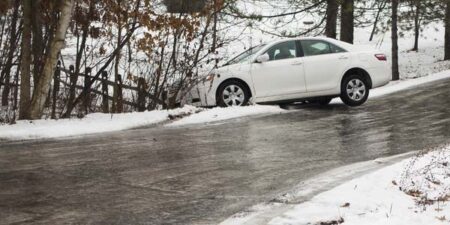Are You At Fault If Your Car Slides On Ice In Denver? Denver