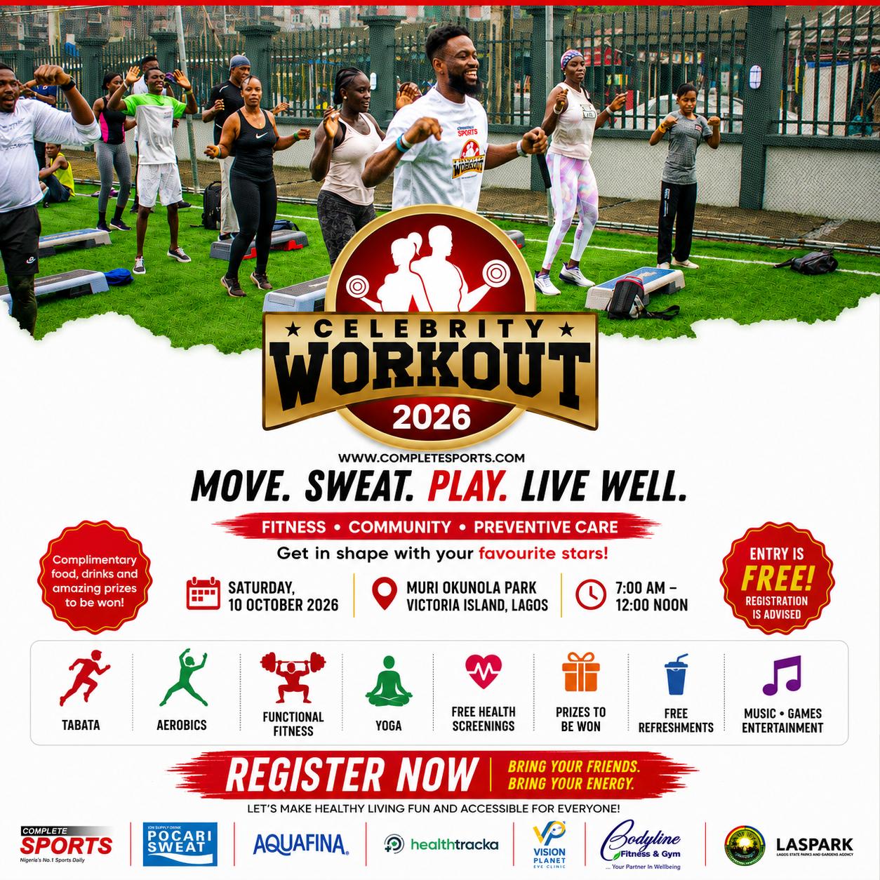 Highlight Of Complete Sports Celebrity Workout 4.0 Experience Complete Sports Celebrity Workout