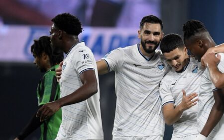 SERIE A: Dele-Bashiru Bags Assist As Lazio Thrash Sassuolo 6-2 Away