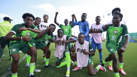 FIFA U-15 W/Cup & Festival: Future Eagles Thrash New Caledonia 7-0 To Reach Tier C Round Of 16
