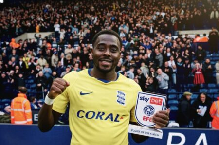 Osayi-Samuel Named Man Of The Match In Birmingham’s Win At West Brom