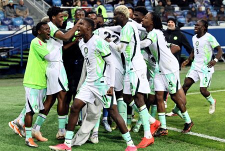 ‘Future Is Looking Good’ — Simon Hails Super Eagles Newbies After Draw With Russia