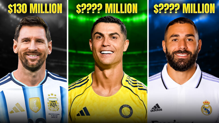 Highest Paid Footballers In The World 2026 Ronaldo, Messi, Mbappé & Haaland Salaries Highest Paid Footballers