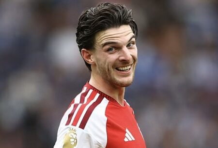 Rice Close To Agreeing New £350,000-per-week Deal With Arsenal