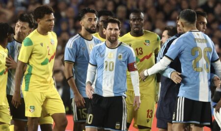 Rohr Slams Argentina Stars For Refusing Shirt Swap With Benin Players In Messi’s Final International Match