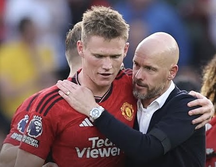 Man United Sold Mctominay To Napoli Against My Wishes — Ten Haag