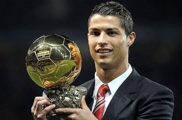 Cristiano Ronaldo Beats Messi, Platini, Ronaldo De Lima To Win Maiden Ballon d’Or Of All Time Award