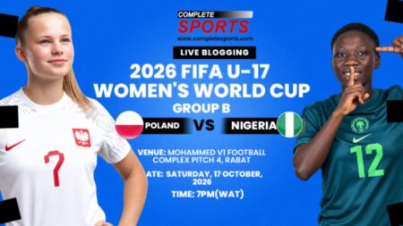 Poland Vs Nigeria Live Blogging – 2026 FIFA U-17 Women’s World Cup; Group A Matchday 1 poland-vs-nigeria-2026-fifa-u-17-women's-world-cup-live-blogging-orlice-the-eaglesses-flamingos-mohammed-vi-football-complex-pitch-4-rabat-morocco-2026