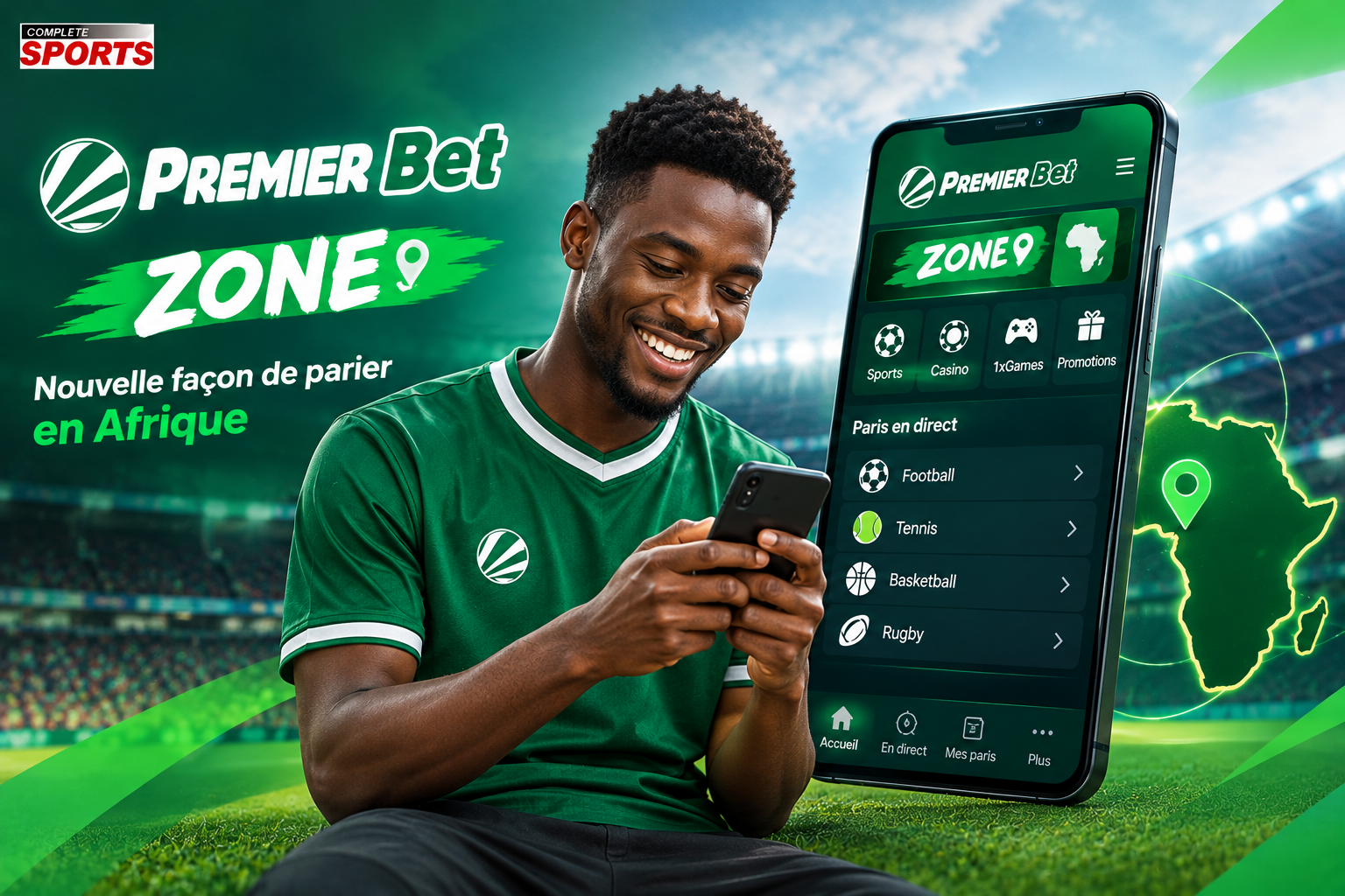 Premier Bet Zone - Guide Complet de Paris Sportifs en Afrique