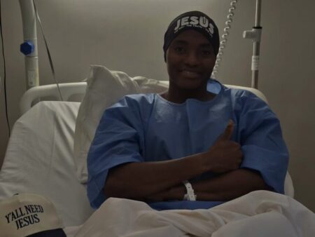 Ajibade Undergoes Successful Surgery, Eyes Quick Recovery