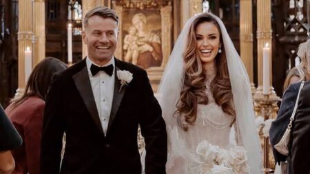 Former Man City Goalkeeper Marries Longtime Fiancee Gibson In Extravagant Ceremony