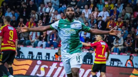 Iheanacho Earns Praise For His Impact At Bursaspor