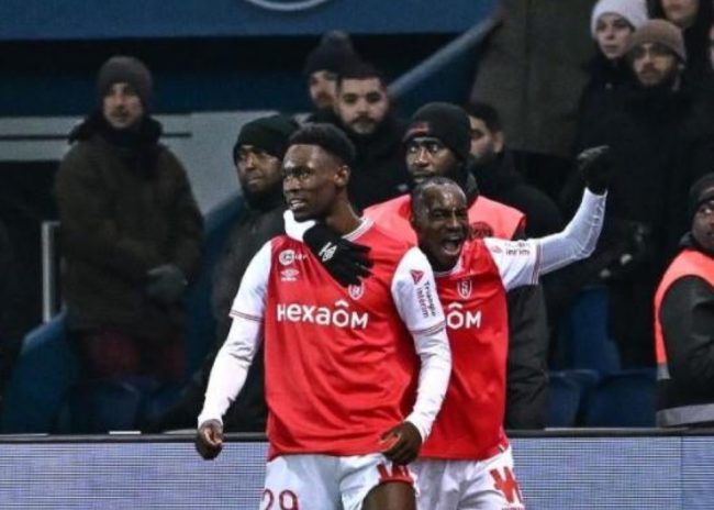 Balogun’s Late Strike Helps Reims Hold Leaders PSG To Away Draw