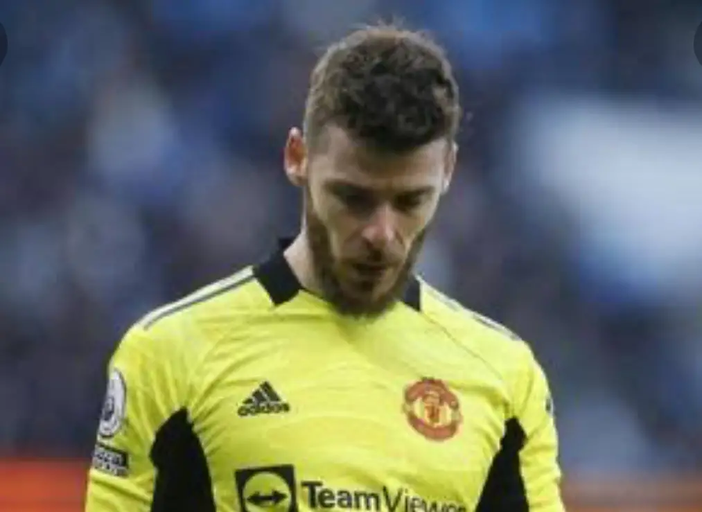 De Gea Tests Positive For COVID-19 Ahead Man United vs Tottenham Hotspur