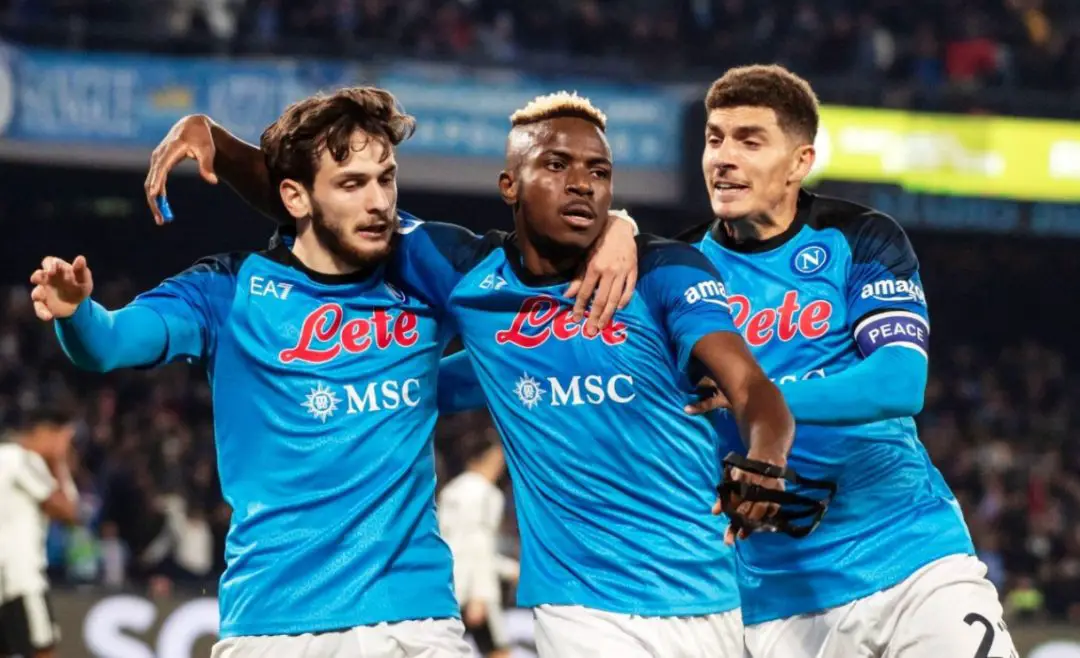 Osimhen Bags Brace, Provides Assist As Napoli Thrash Juventus 5-1 To Go 10 Points Clear