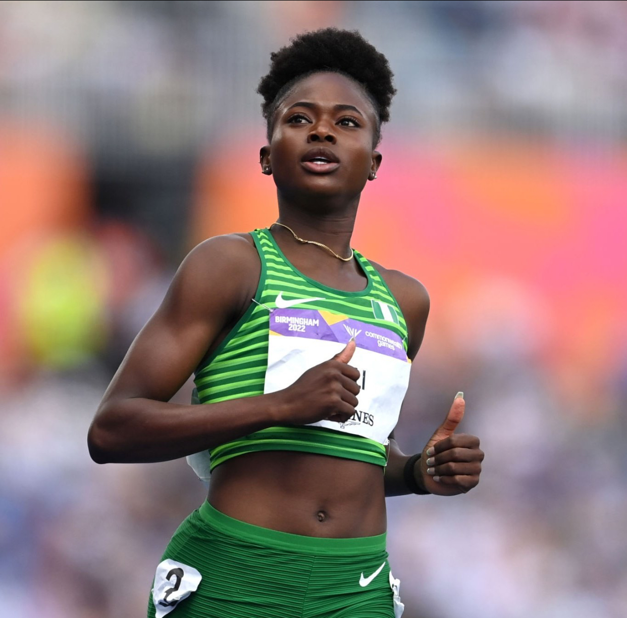 #2022CWG: Ofili Becomes Third Nigerian Woman To Qualify For 200m Final