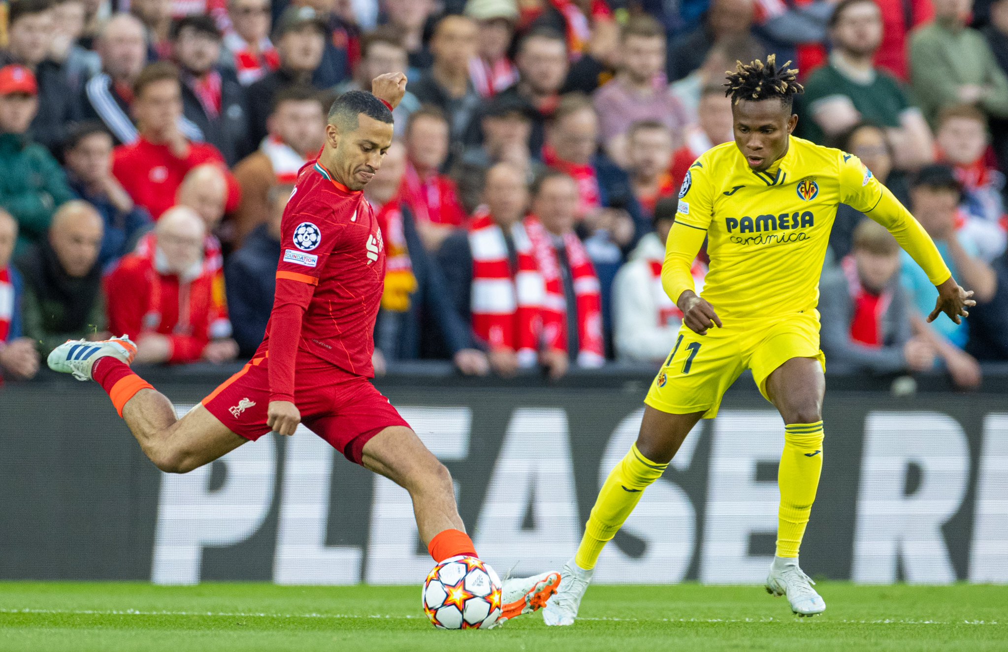 UCL: Chukwueze In Action As Liverpool Overcome Villarreal To Edge Closer To  Final