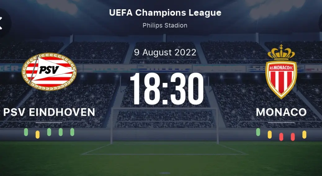 PSV Eindhoven vs Monaco – Preview, and Predictions