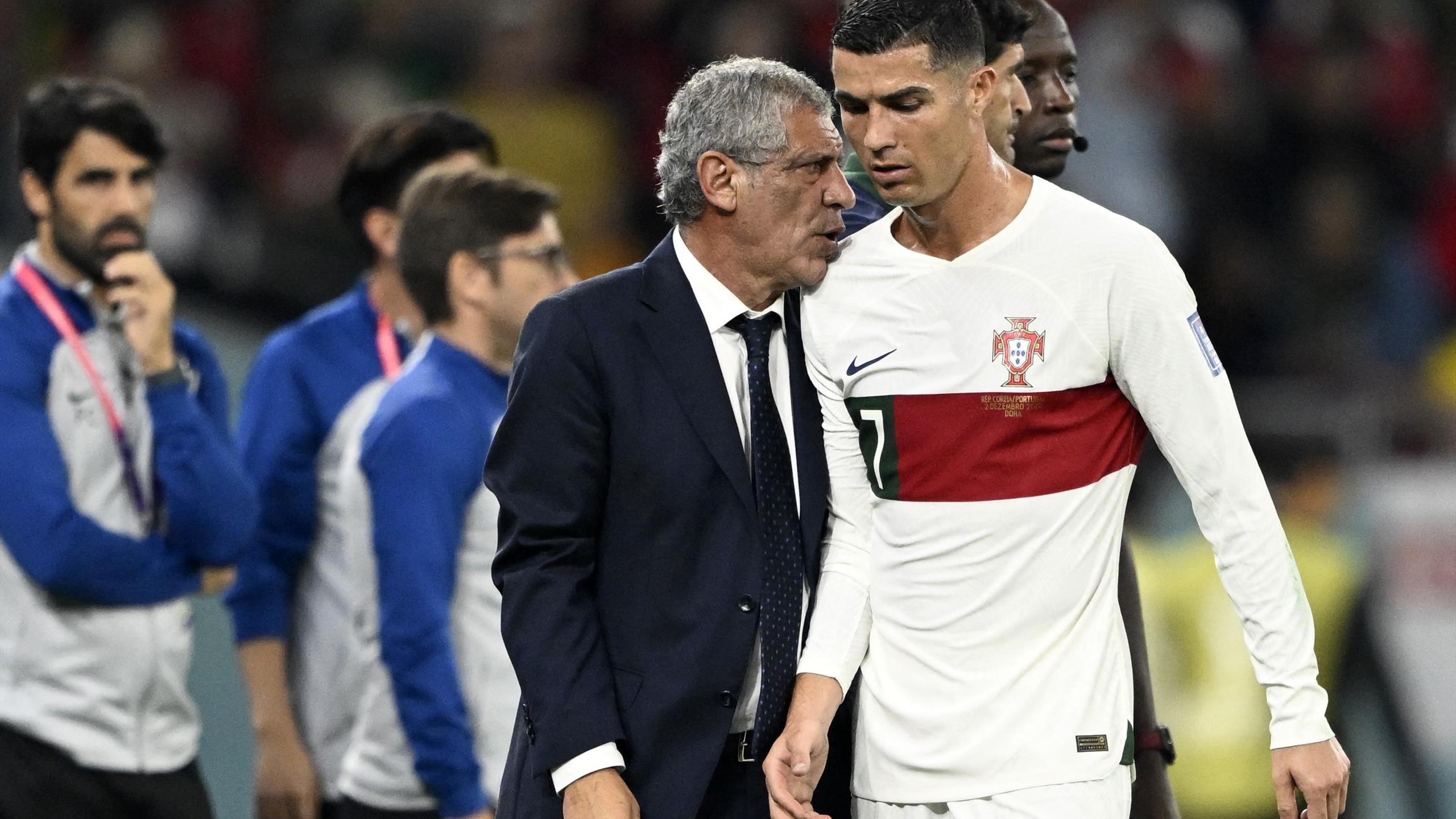 2022 World Cup: You’re Wrong To Have Benched Ronaldo Against Morocco –Figo Tells Santos