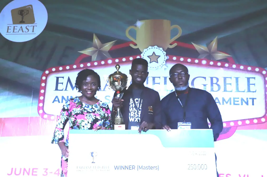 Emmanuel Egbele Scrabble Tourney: 300L UNILAG Student Emerges Winner
