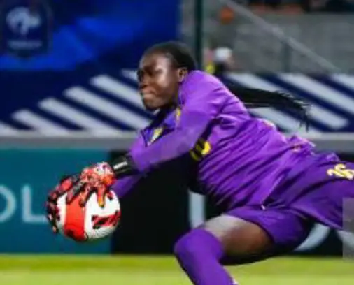 CAF WCL: Bayelsa Queens’ Cameroon Goalkeeper Gabrielle Named Best Player Vs TP Mazembe