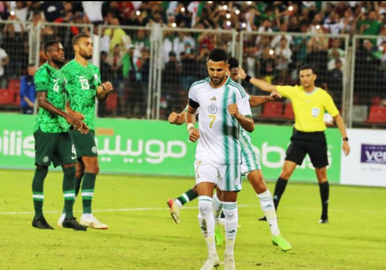 Int’l Friendly: Mahrez On Target As Algeria Seal 2-1 Win To Continue Dominance Over Super Eagles
