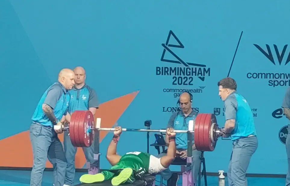 #2022CWG: Nnamdi Wins Bronze For Team Nigeria In Powerlifting