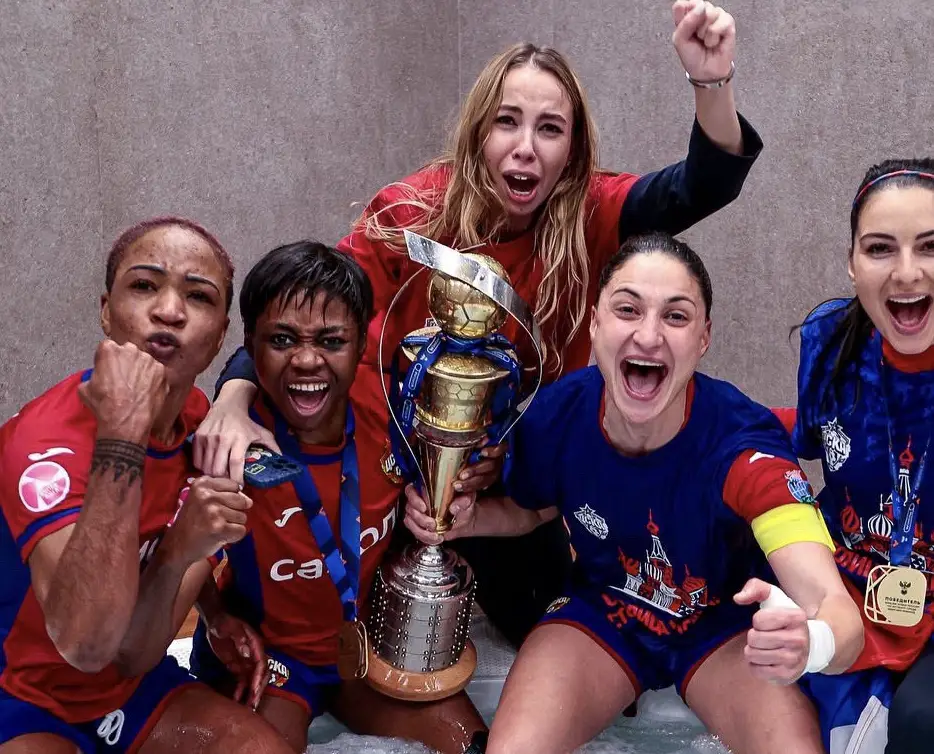 Ordega Wins Russian Women’s Cup With CSKA Moscow