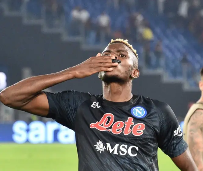 Osimhen Makes Serie A October Team Of The Month, Europe’s Top Five Leagues Team Of The Week