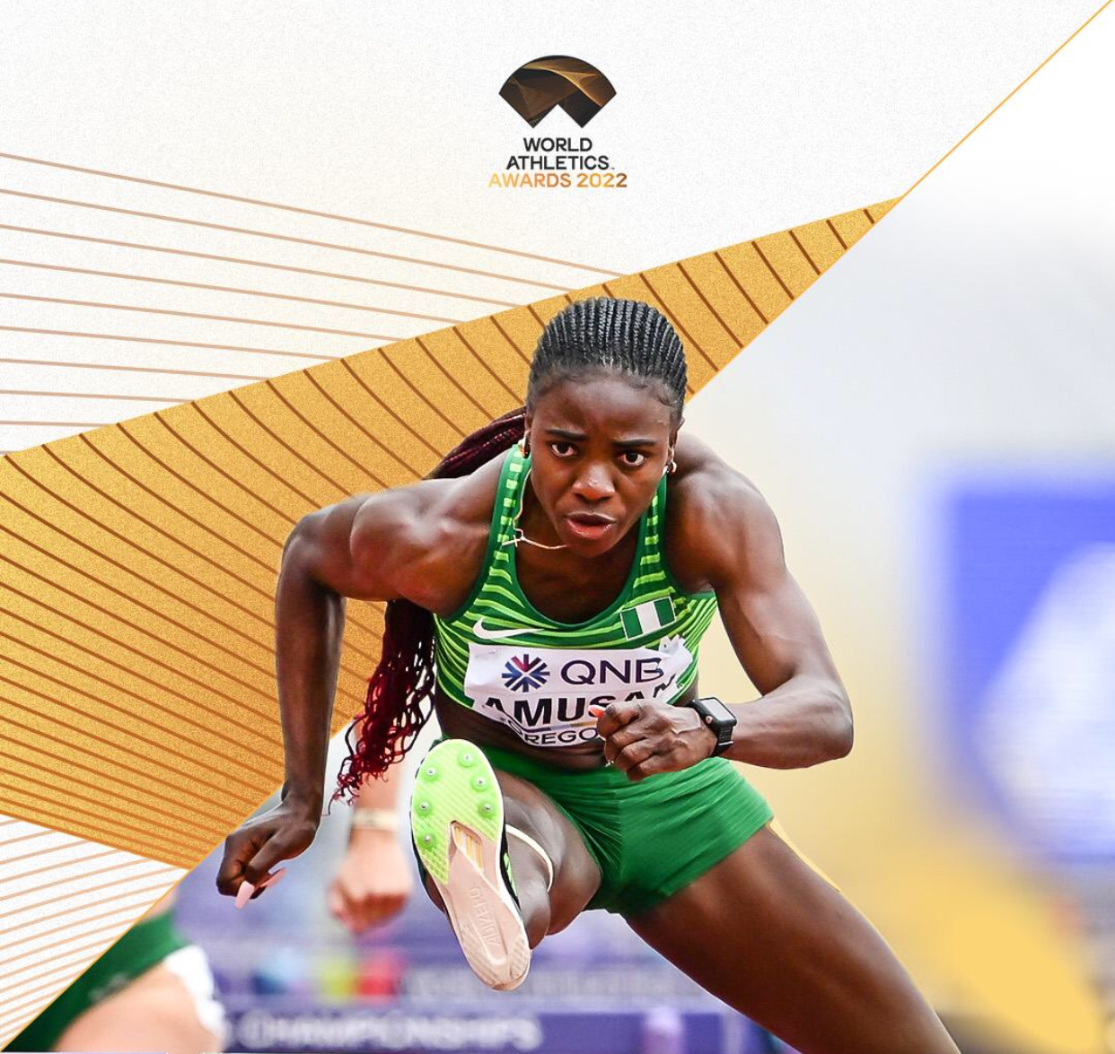 I’m Short Of Words! –Amusan  Speaks On World Athlete Of Year  Award Nomination