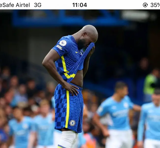 Tuchel Slams Lukaku’s Performance In Chelsea’s Loss To Man City