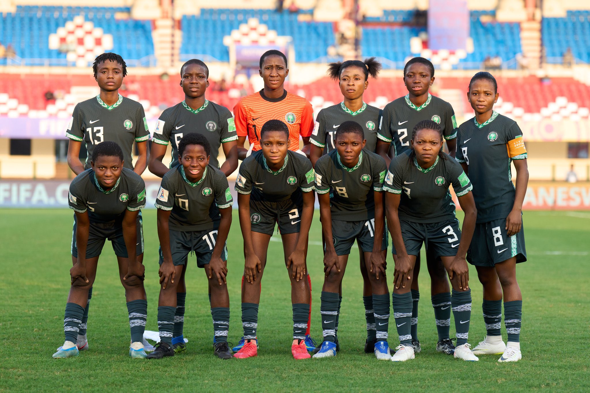 2022 U-17 WWC: Flamingos To Face USA In Quarter-finals