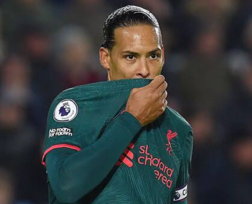 Van Dijk Set To Be Out For Weeks With Hamstring Injury