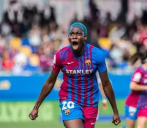 Oshoala Nominated For 2022 Women’s Ballon d’Or