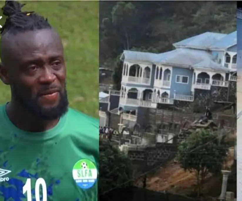 AFCON 2021: Police Stop Fans From Destroying S/Leone Striker Kamara’s House After Penalty Miss