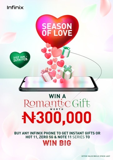 Join the Infinix Valentine Sales Promo and Win Big
