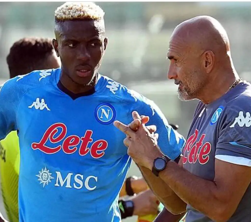 ‘What Osimhen Must Work On To Improve’  —Napoli Coach, Spalletti