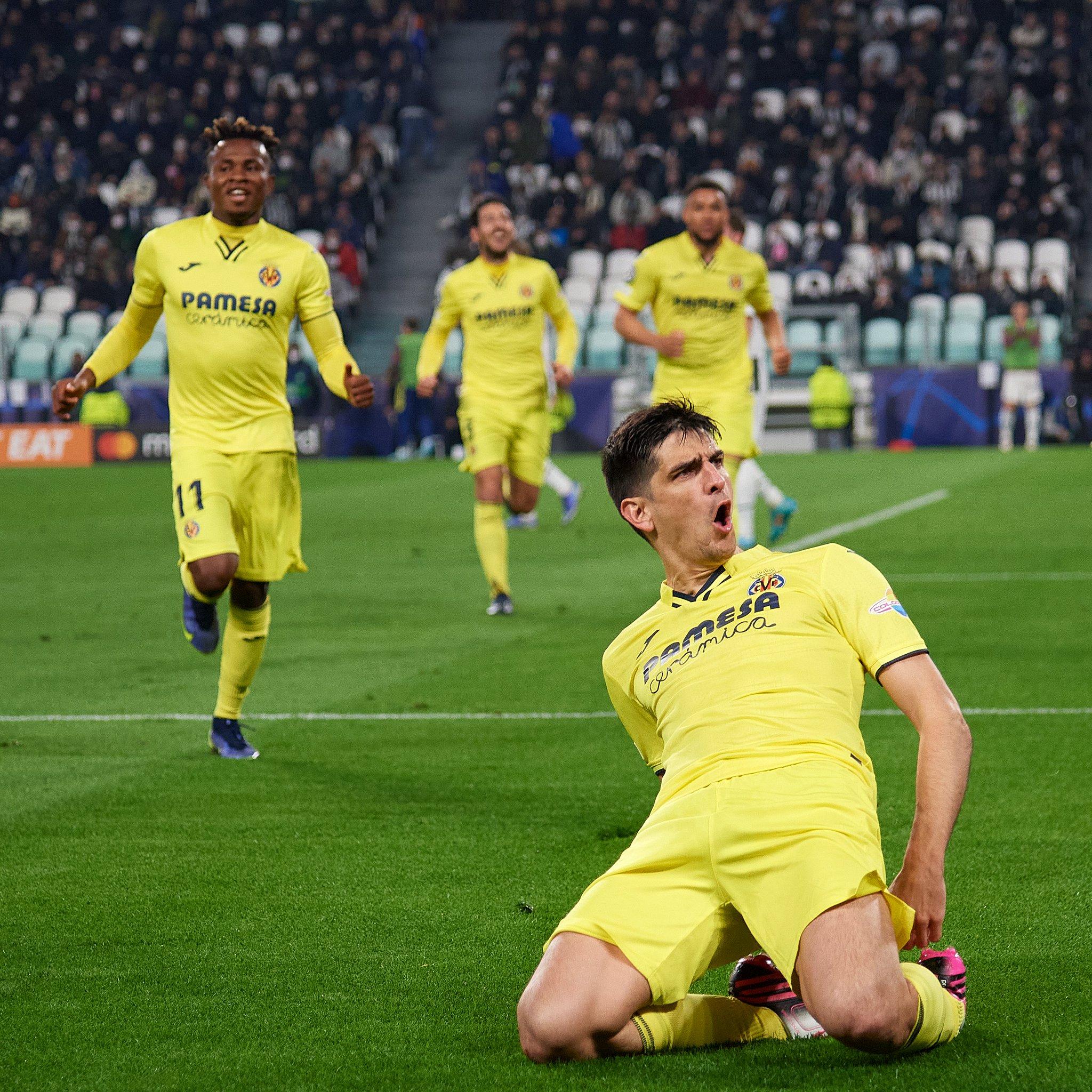 Chukwueze Helps Villarreal Reach First UCL Quarter-finals In 13 Years After Shock Win At  Juve