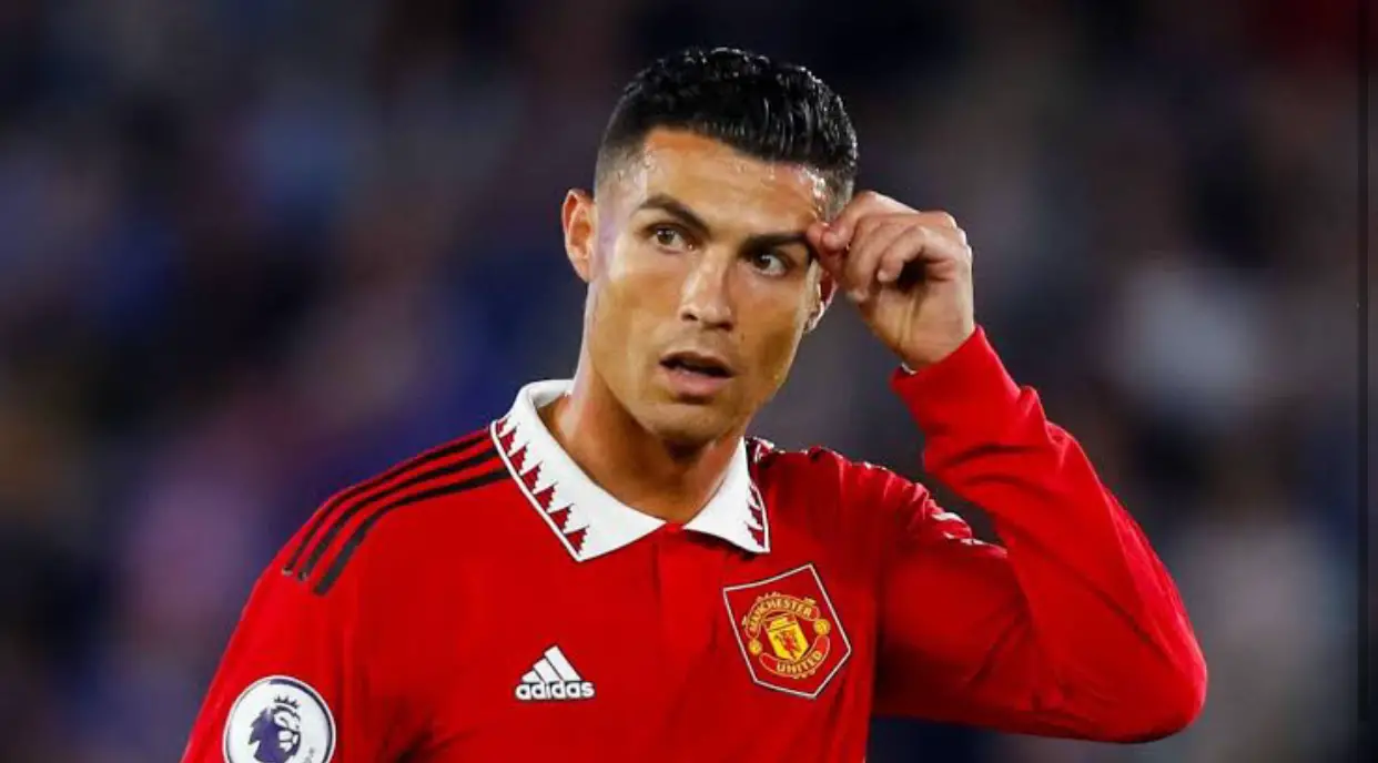 Ronaldo Reacts After Man United Announce Termination Of His Contract