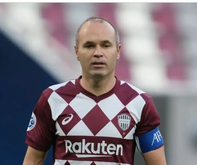 Iniesta Faces Relegation With Japanese Club Vissel Kobe