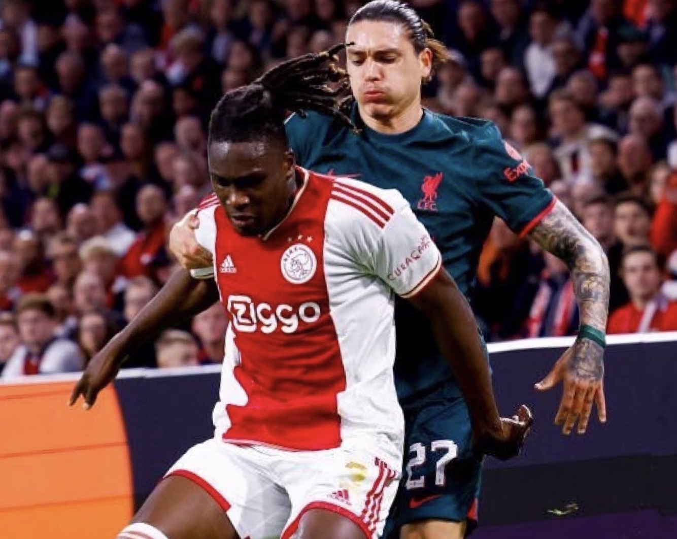 UCL: Bassey In Action As Ajax Suffer Heavy Home Defeat Vs Liverpool; Osimhen Benched In Napoli Win