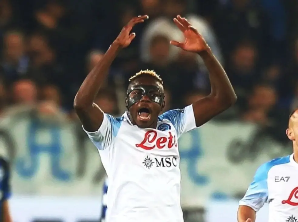 Napoli Boss Spalletti Thumbs Up Osimhen After Win At Atalanta