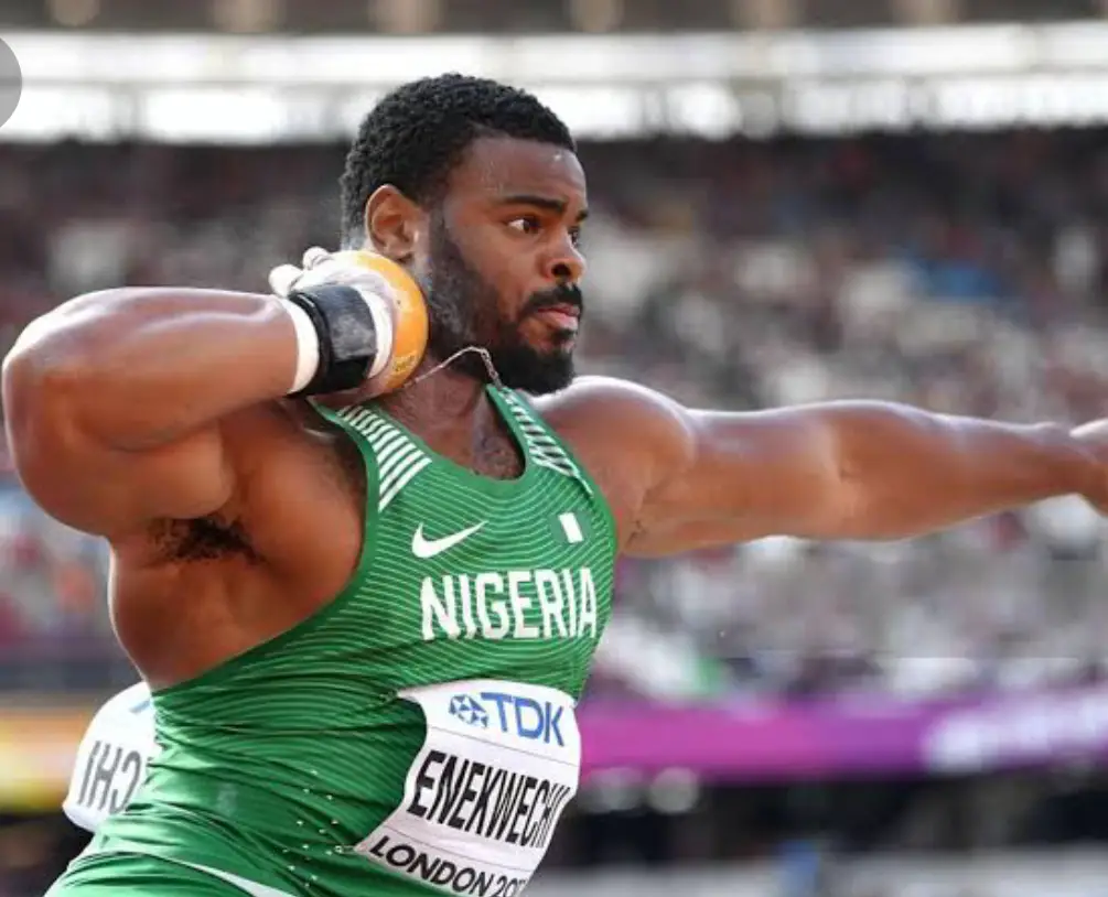 Enekwechi Seeks To Successfully Defend Shot Put Title