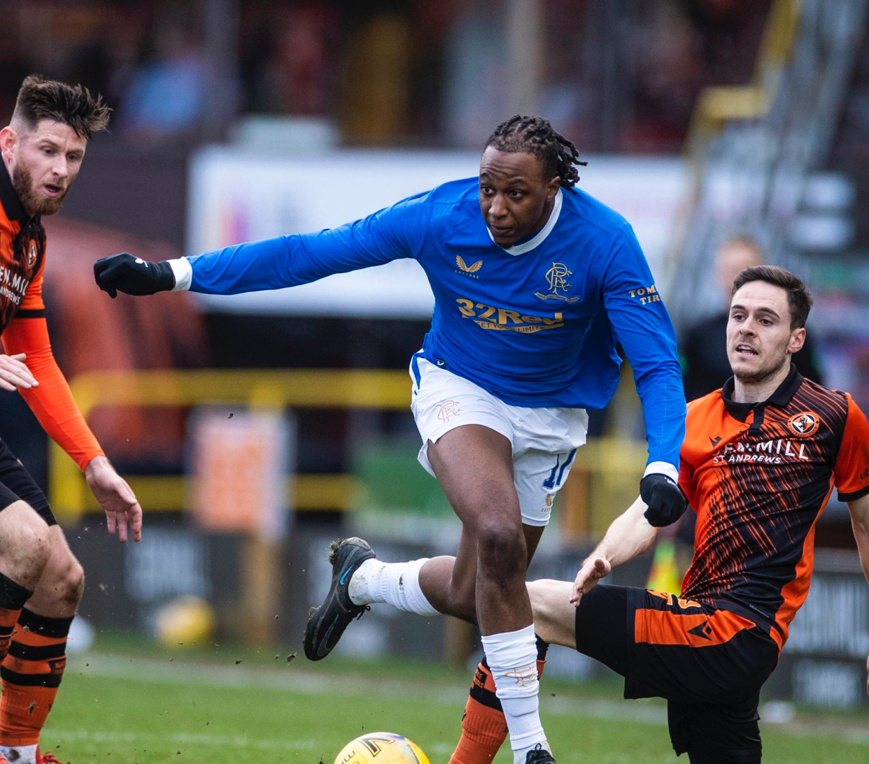 Bassey Bags assist, Aribo Scores 7th League Goal As Rangers Drop Points In Title Race After Away Draw