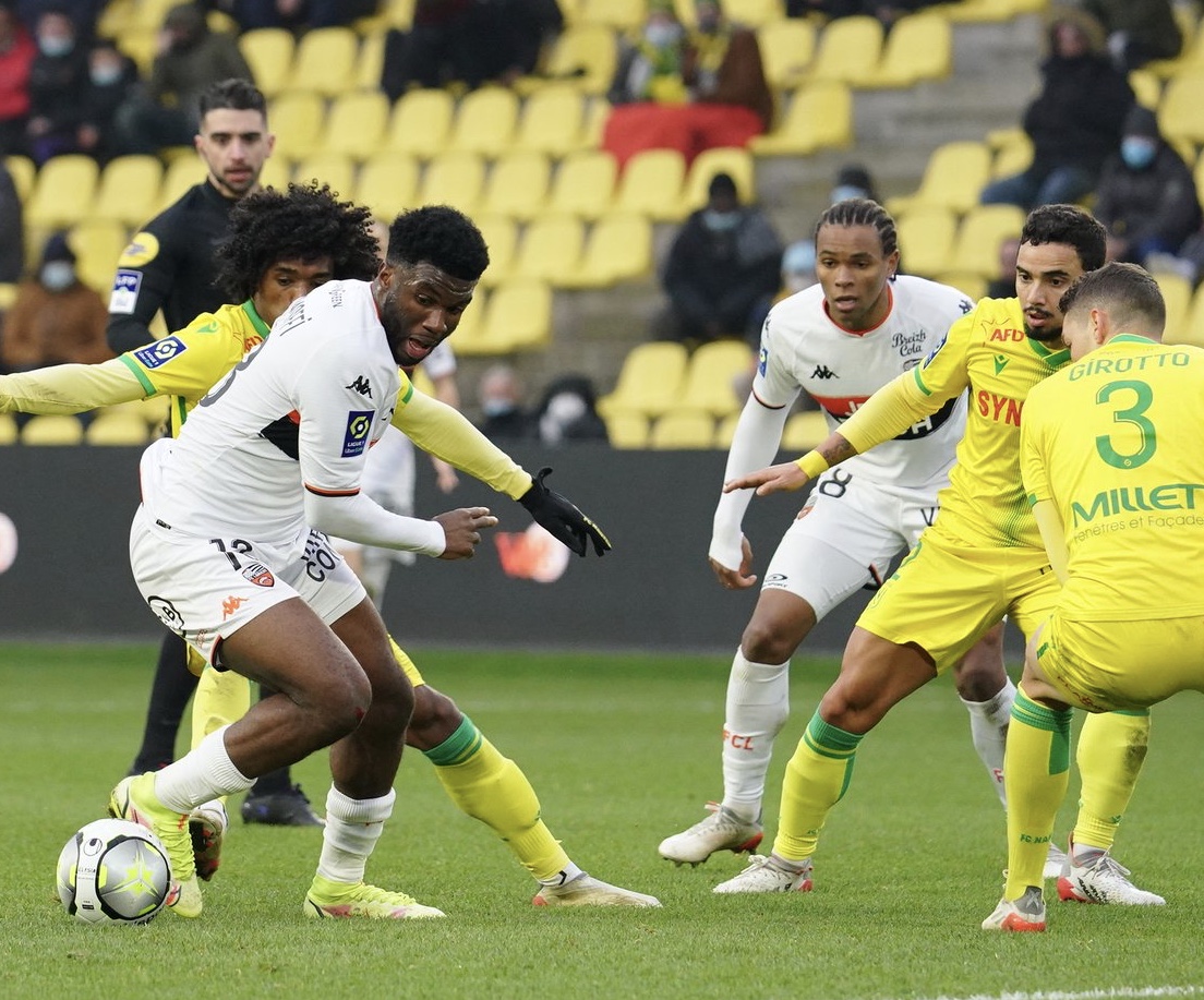 Moffi Scores First Goal In Four Months As Struggling Lorient Lose At Nantes