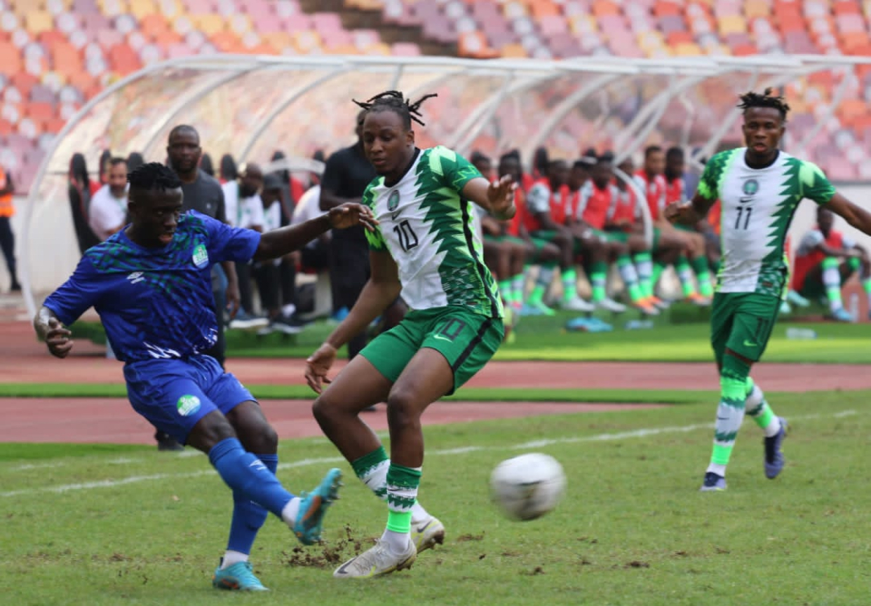 2023 AFCONQ: Osimhen Salutes Super Eagles Team Spirit After Win Vs Sierra Leone